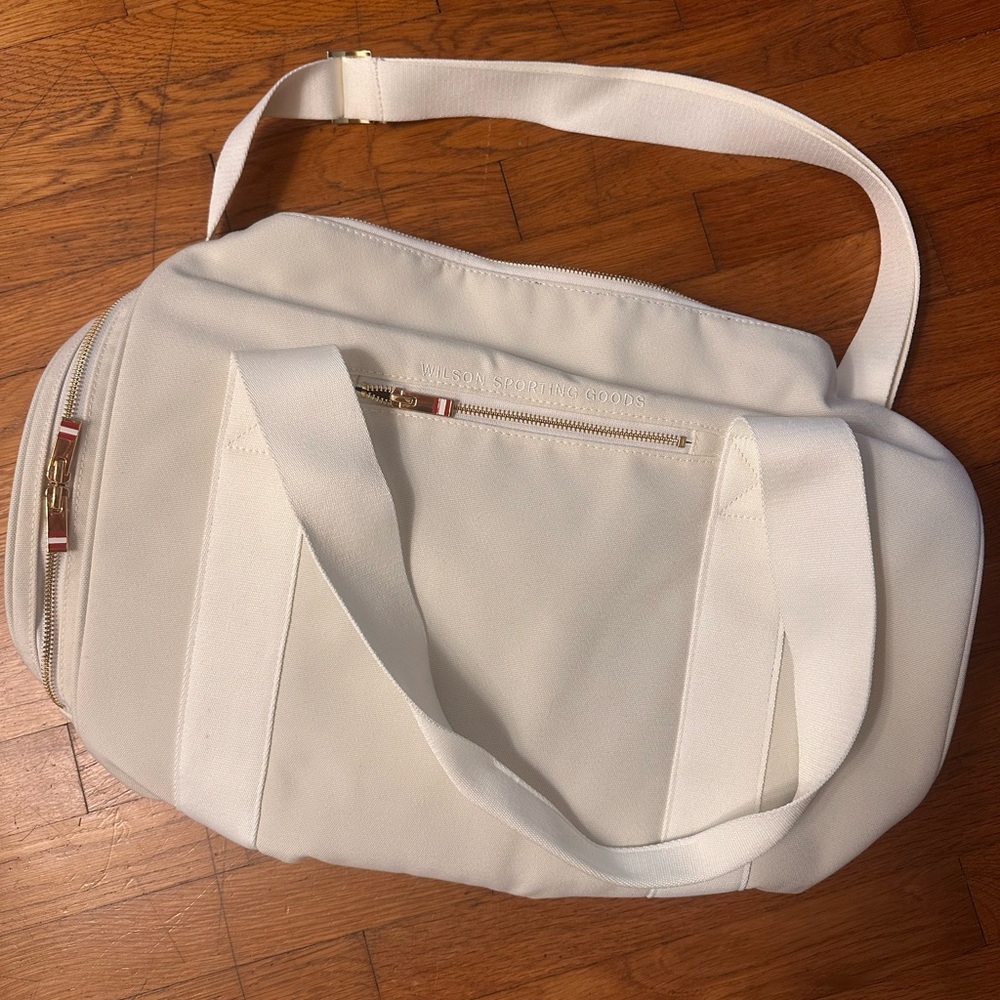 NWOT Wilson Two-a-Day Canvas Duffle Bag